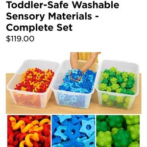 NWOB Lakeshore Learning Washable Sensory Materials